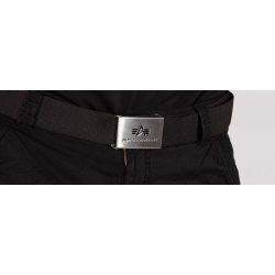 ALPHA INDUSTRIES Opasok Big A Belt - čierny (176907/03)