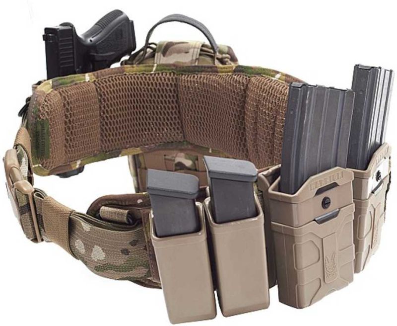 WARRIOR Opasok Padded Load Bearing with holster - multicam (W-EO-PLB-SH-MK1-MC)