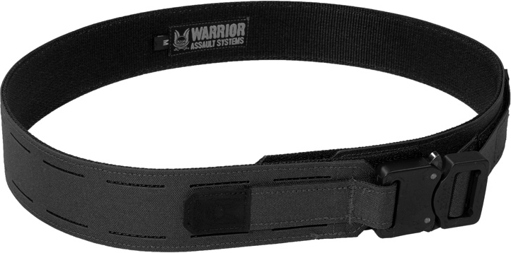 WARRIOR Opasok Fight Light Laser Cut - čierny (W-LC-FLB-BLK)