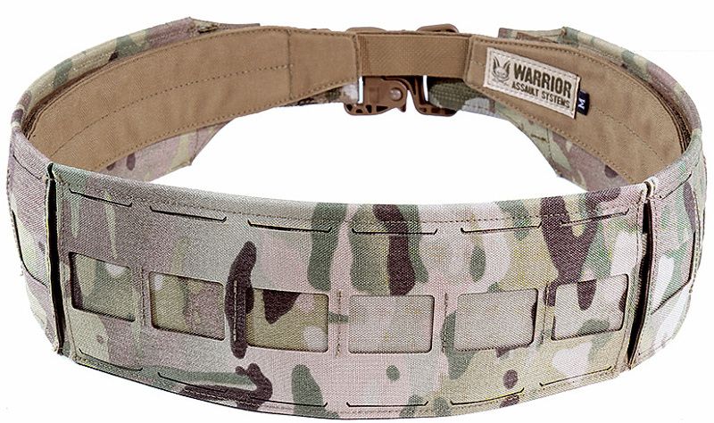 WARRIOR Laser Cut Low Profile Laser Belt - multicam (W-LC-LPLB-B-MC)