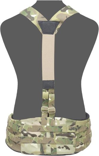 WARRIOR Opasok SlimLine Harness, Elastic Back - multicam (W-EO-SLH-MC)