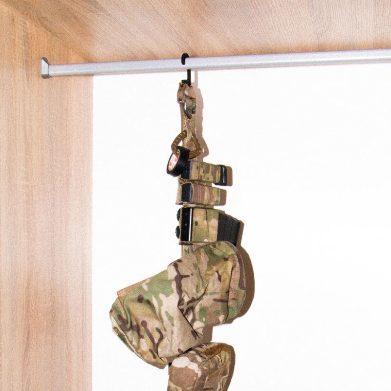 KOLIBRI Vešiak na Cobra opasok - black