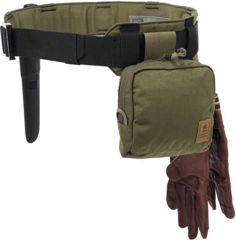 HELIKON Opasok Forester Bushcraft - olive green / black A (PS-FBB-CD-0201A)