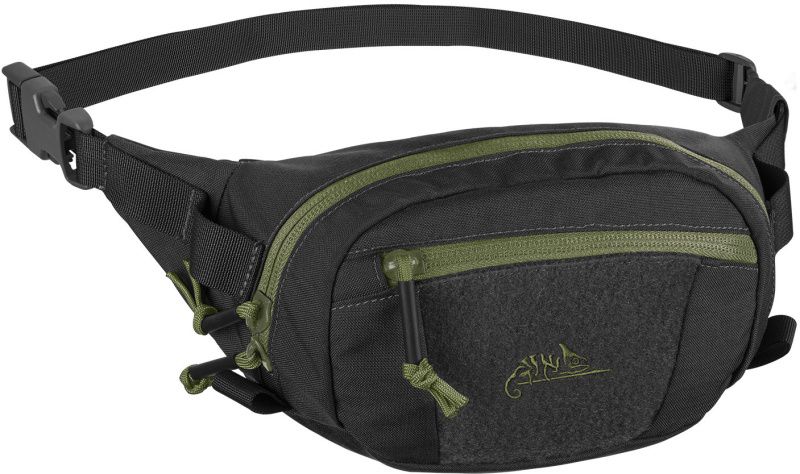 HELIKON Ľadvinka POSSUM Waist Pack cordura - čierna/olivová (TB-PSM-CD-0102A)