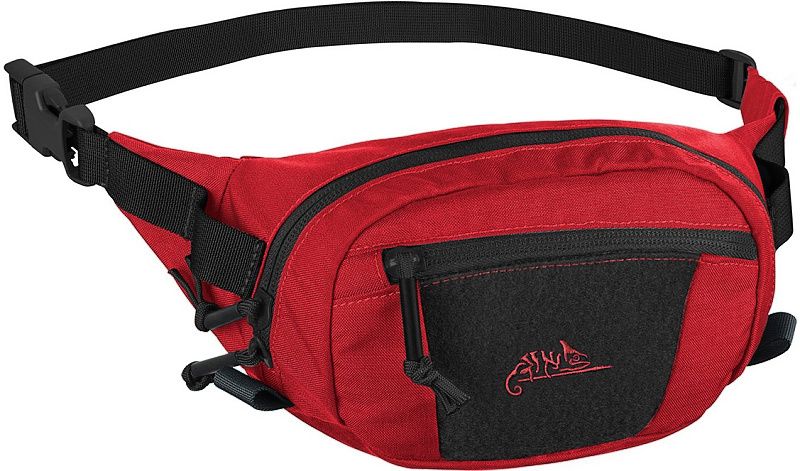 HELIKON Ľadvinka POSSUM Waist Pack cordura - lava red/black (TB-PSM-CD-0G01C)