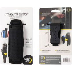 NITE IZE Kapsa na opasok pre svietidla - black (LHS-03)