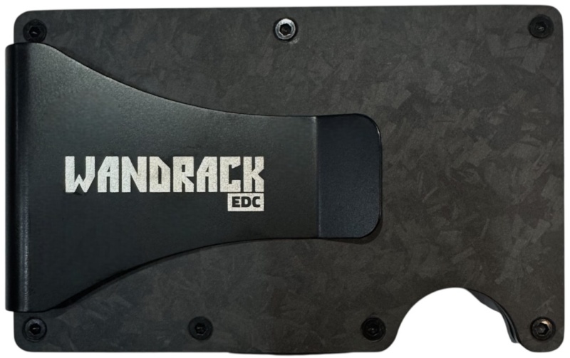 WANDRACK EDC peňaženka - carbon black