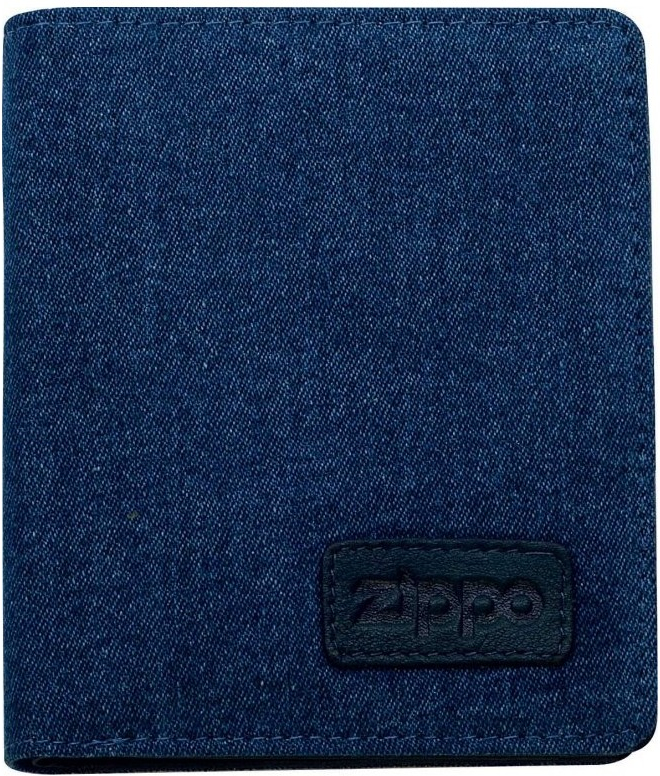 ZIPPO Kožená peňaženka 12x10,5x2 cm - denim