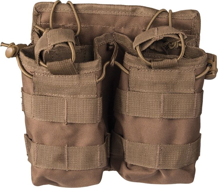 MILTEC MOLLE Double mag pouch - coyote (13497019)