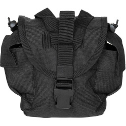 MFH MOLLE Pouch pre poľnú fľašu - čierny (30621A)