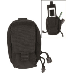 MILTEC MOLLE Pouch pre mobil / GPS, polstrované - black (13490502)