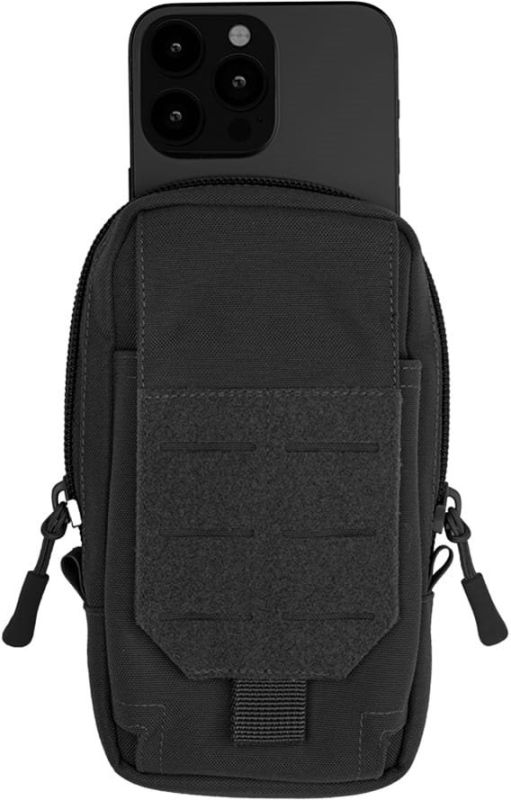 MILTEC MOLLE Puzdro na mobil / organizer - black (13486202)