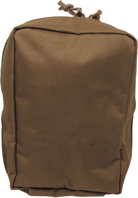 MFH MOLLE Utility pouch, small 19x7x13, vertikálne - coyote (30613R)