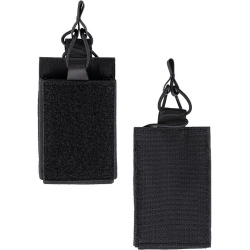 MILTEC Single mag pouch hook&loop, čierny (13496102)