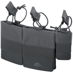 HELIKON Triple mag pouch Competition TwoGun Insert - šedý (IN-C2G-CD-35)
