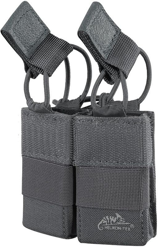 HELIKON Double pistol mag pouch Competition Insert - šedý (IN-C2P-CD-35)