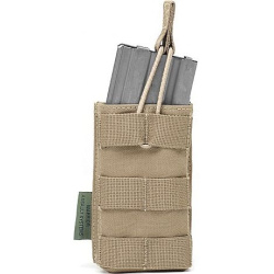 WARRIOR Single MOLLE Open Pouch 5.56mm - coyote (W-EO-SMOP-CT)