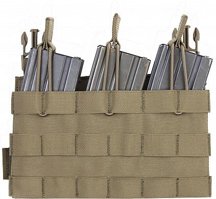 WARRIOR Removable Triple molle open pouch for RPC - coyote (W-EO-RPC-TMOP-CT)