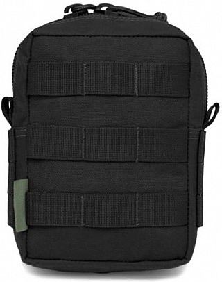 WARRIOR Small MOLLE Utility Pouch - black (W-EO-SMUP-BLK)