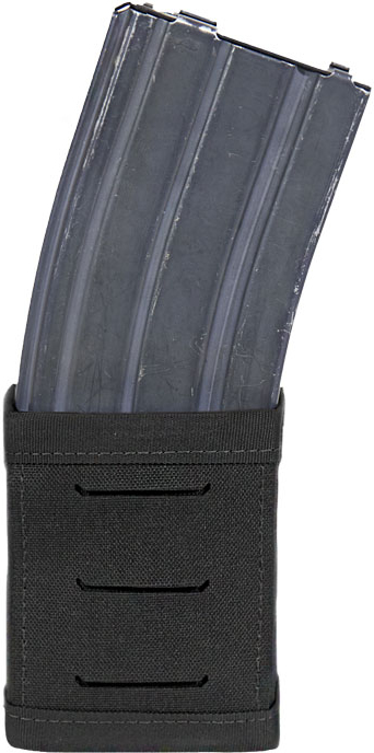 WARRIOR LC Single Snap Mag Pouch 5.56mm Short - black (W-LC-SSMP-556P-S-BLK)