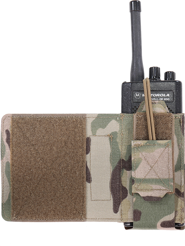 WARRIOR LC Wing Velcro Adjustable Radio Pouch - Left - multicam (W-LC-WV-ARP-L-MC)