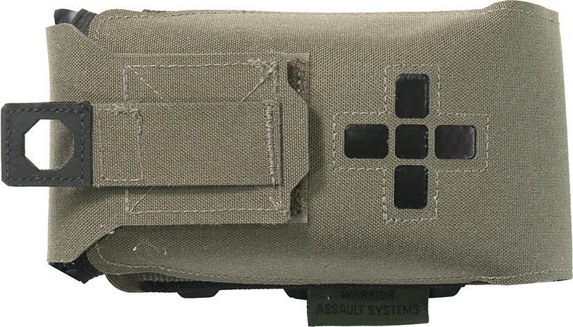 WARRIOR LC Small Horizontal Individual First Aid Kit - ranger green (W-LC-SH-IFAK-RG)