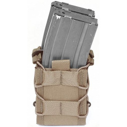 WARRIOR Double Quick Mag (Front Stacked) - coyote (W-EO-DQM-CT)