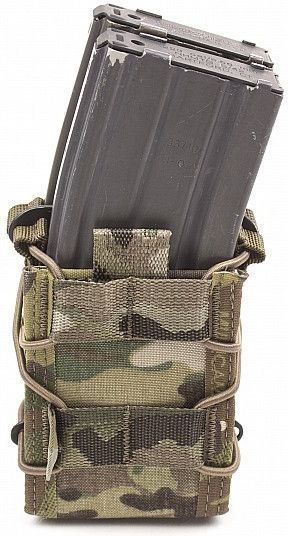 WARRIOR Double Quick Mag (Front Stacked) - multicam (W-EO-DQM-MC)