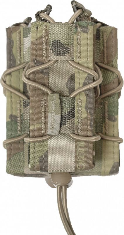 WARRIOR Single Quick Mag with Single Pistol Pouch - multicam (W-EO-SQM-SP-MC)