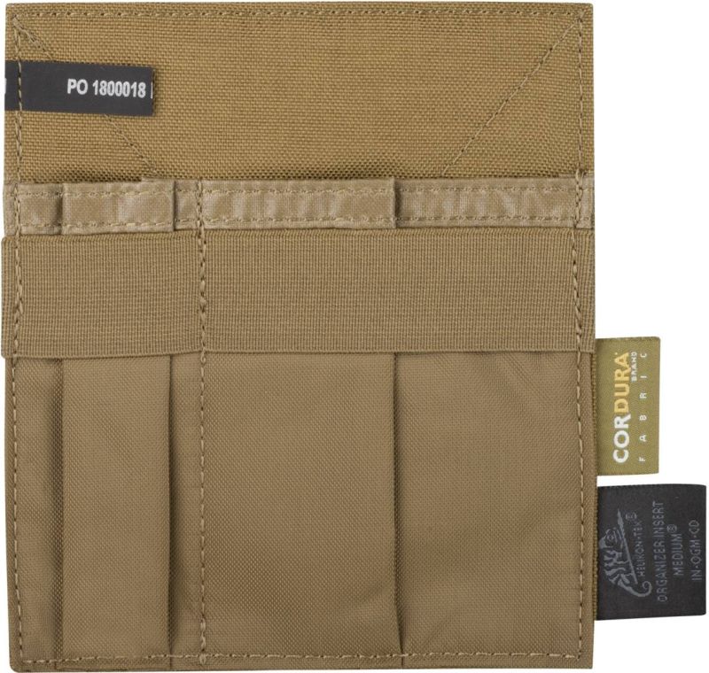 HELIKON MOLLE Organizer Insert Medium cordura - coyote (IN-OGM-CD-11)