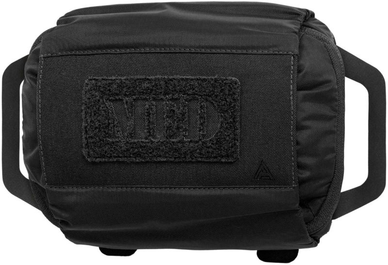 DIRECT ACTION MOLLE Pouch na lekárničku Horizontal med pouch MK.III cordura - black (PO-MDH3-CD5-BLK)