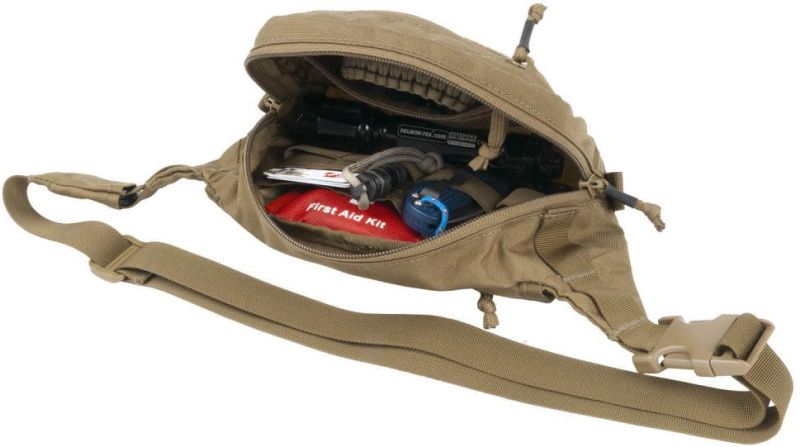 HELIKON Ľadvinka POSSUM Waist Pack cordura - čierna/olivová (TB-PSM-CD-0102A)