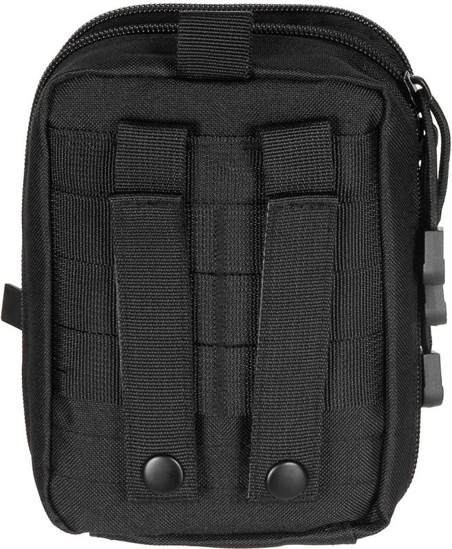 MFH MOLLE Utility pouch EDC - black (30607A)