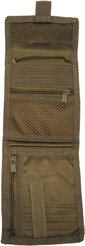 MFH MOLLE Púzdro na doklady, 15x12,5 na krk - coyote (30930R)