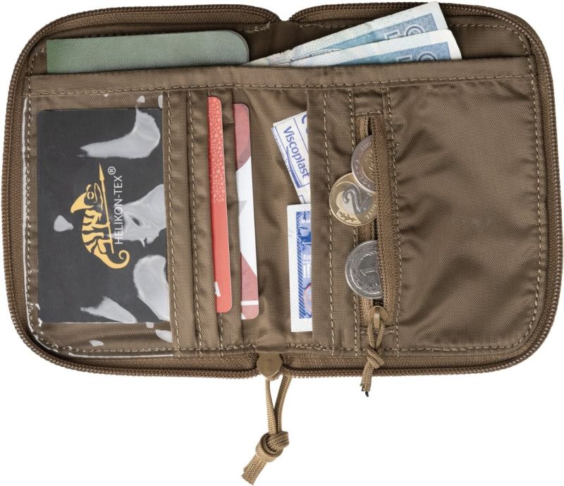 HELIKON Peňaženka EDC Large, cordura - tiger stripe (MO-EDL-CD-62)