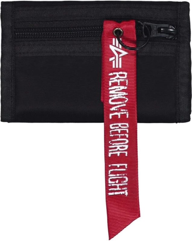 ALPHA INDUSTRIES Peňaženka Crew II - black (146940/03)