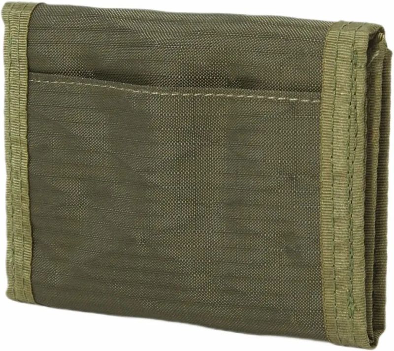 ALPHA INDUSTRIES Peňaženka Combat Label - dark olive (156951/142)