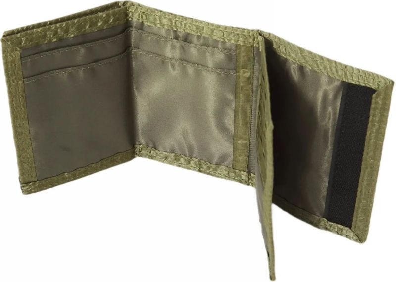 ALPHA INDUSTRIES Peňaženka Combat Label - dark olive (156951/142)