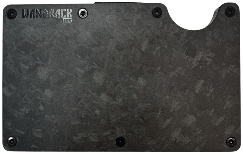 WANDRACK EDC peňaženka - carbon black