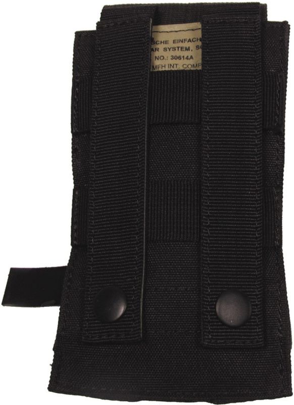 MFH MOLLE Single mag pouch, 16x8.5x5 - čierny (30614A)