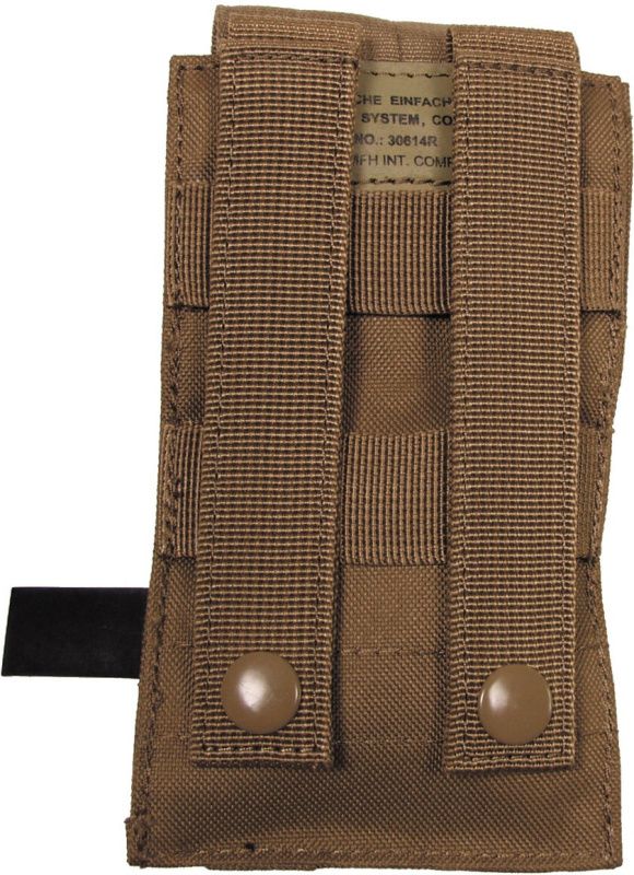 MFH MOLLE Single mag pouch, 16x8.5x5 - coyote (30614R)