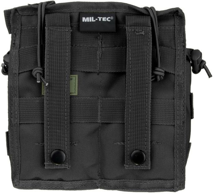 MILTEC MOLLE Double mag pouch - čierny (13497002)