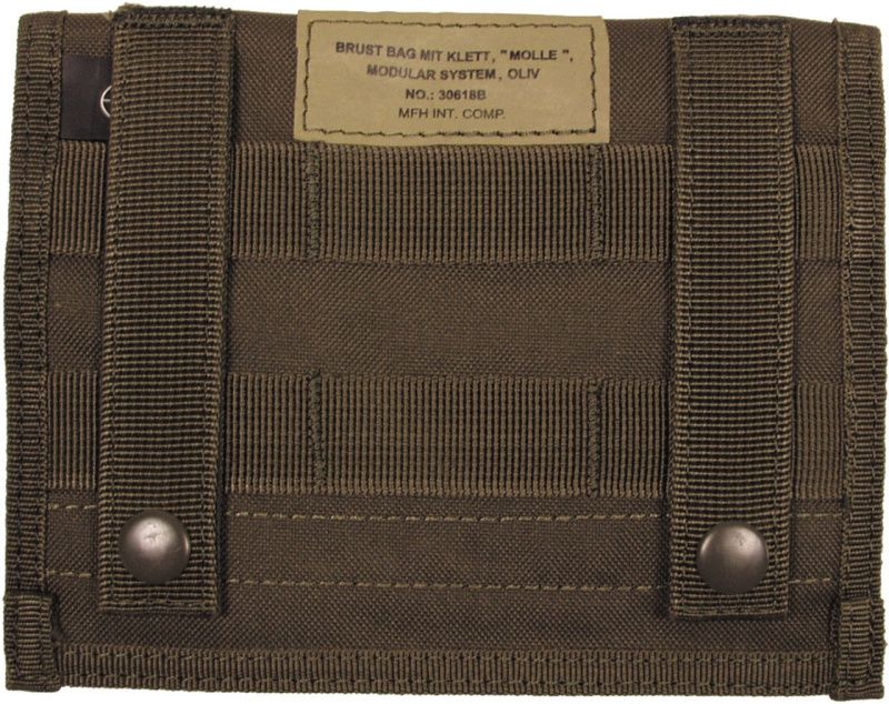 MFH MOLLE Admin pouch, 18x14 - olivový (30618B)