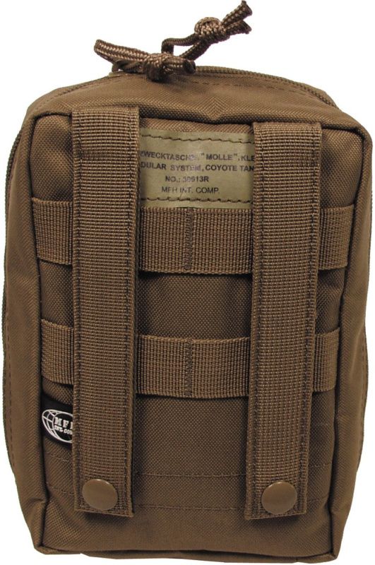 MFH MOLLE Utility pouch, small 19x7x13, vertikálne - coyote (30613R)