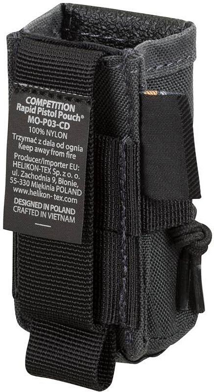 HELIKON MOLLE Competition Single pistol mag pouch Rapid - šedý (MO-P03-CD-35)