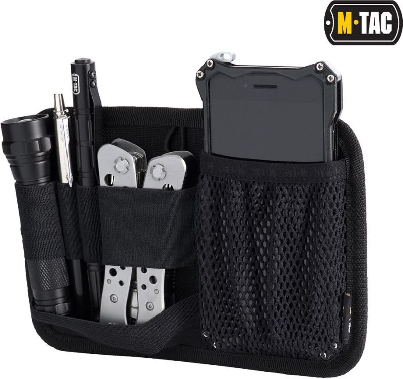 M-TAC Admin Panel Low Profile Hook & Loop - black (10068002)