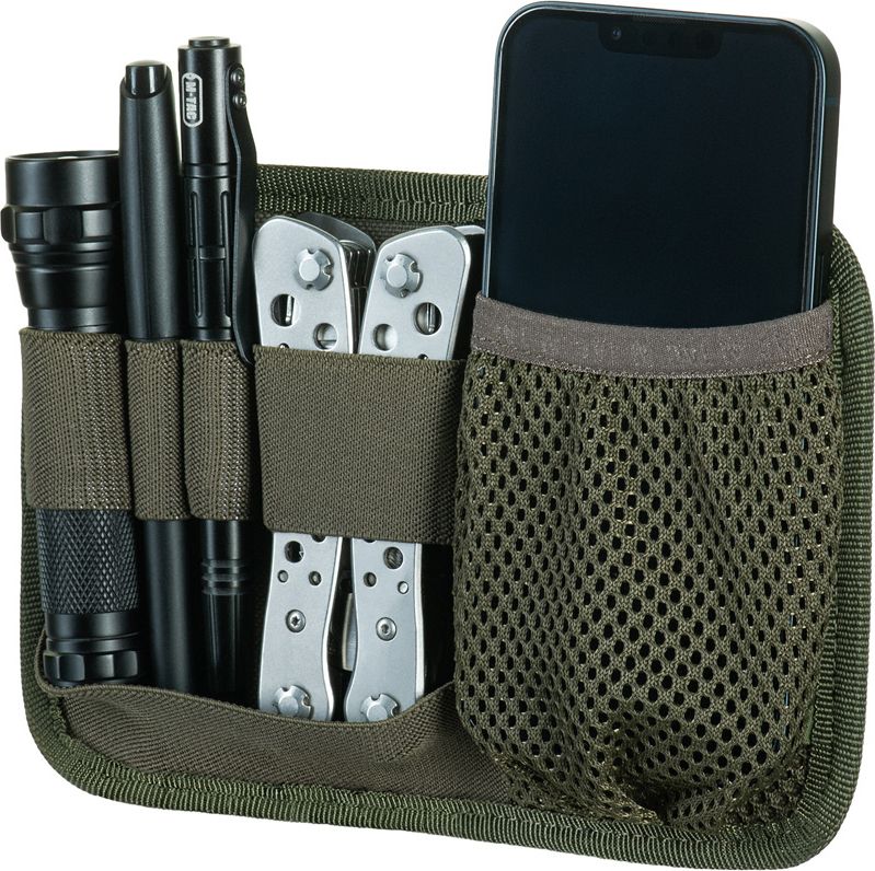 M-TAC Admin Panel Low Profile Hook & Loop - ranger green (10068023)
