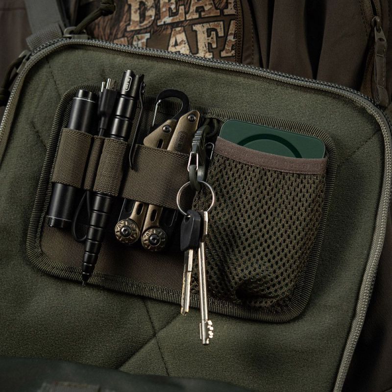 M-TAC Admin Panel Low Profile Hook & Loop - ranger green (10068023)