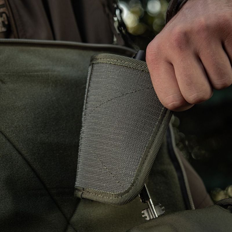 M-TAC Admin Panel Low Profile Hook & Loop - ranger green (10068023)