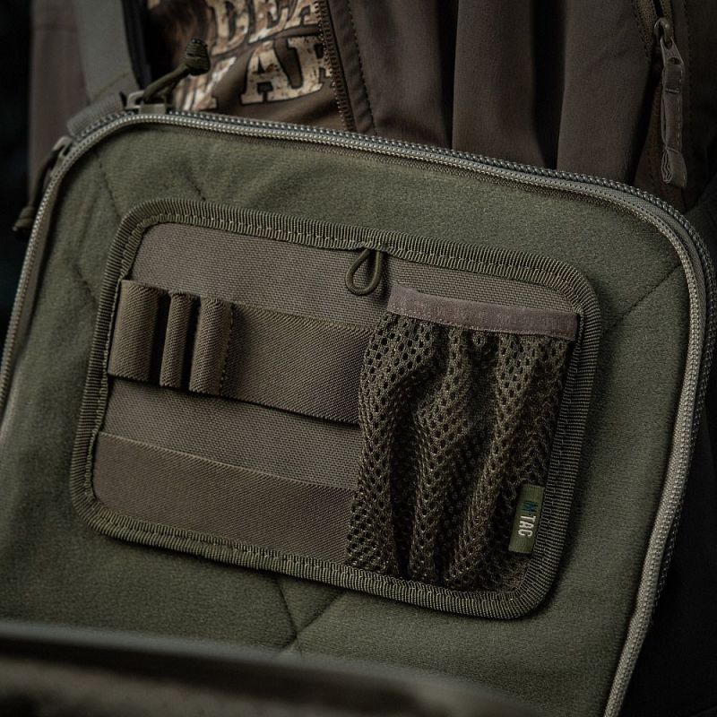 M-TAC Admin Panel Low Profile Hook & Loop - ranger green (10068023)